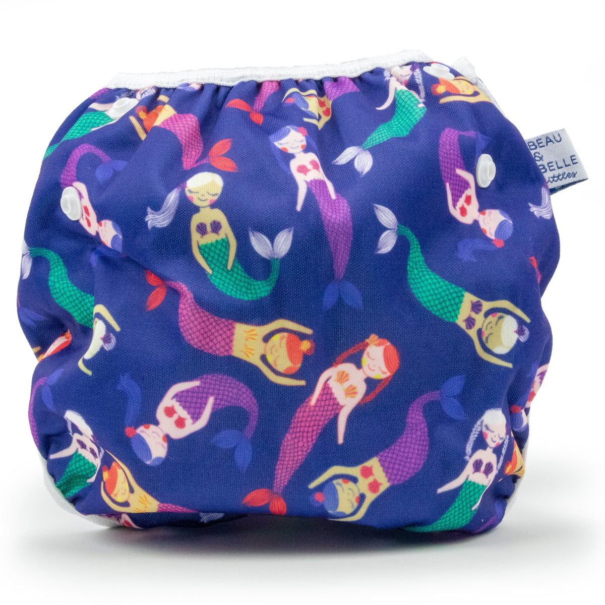 Nageuret Premium One-Size Reusable Swim Diaper, Fits 3-36mo