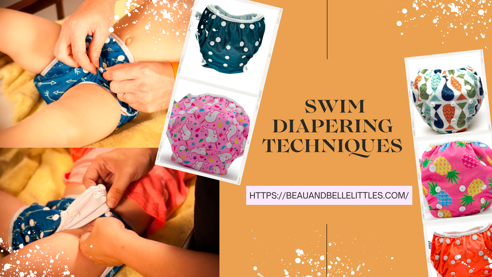 Swim Diapering Techniques