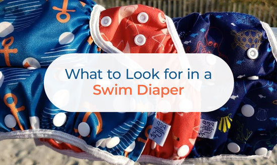 Nageuret Premium One-Size Reusable Swim Diaper, Fits 3-36mo