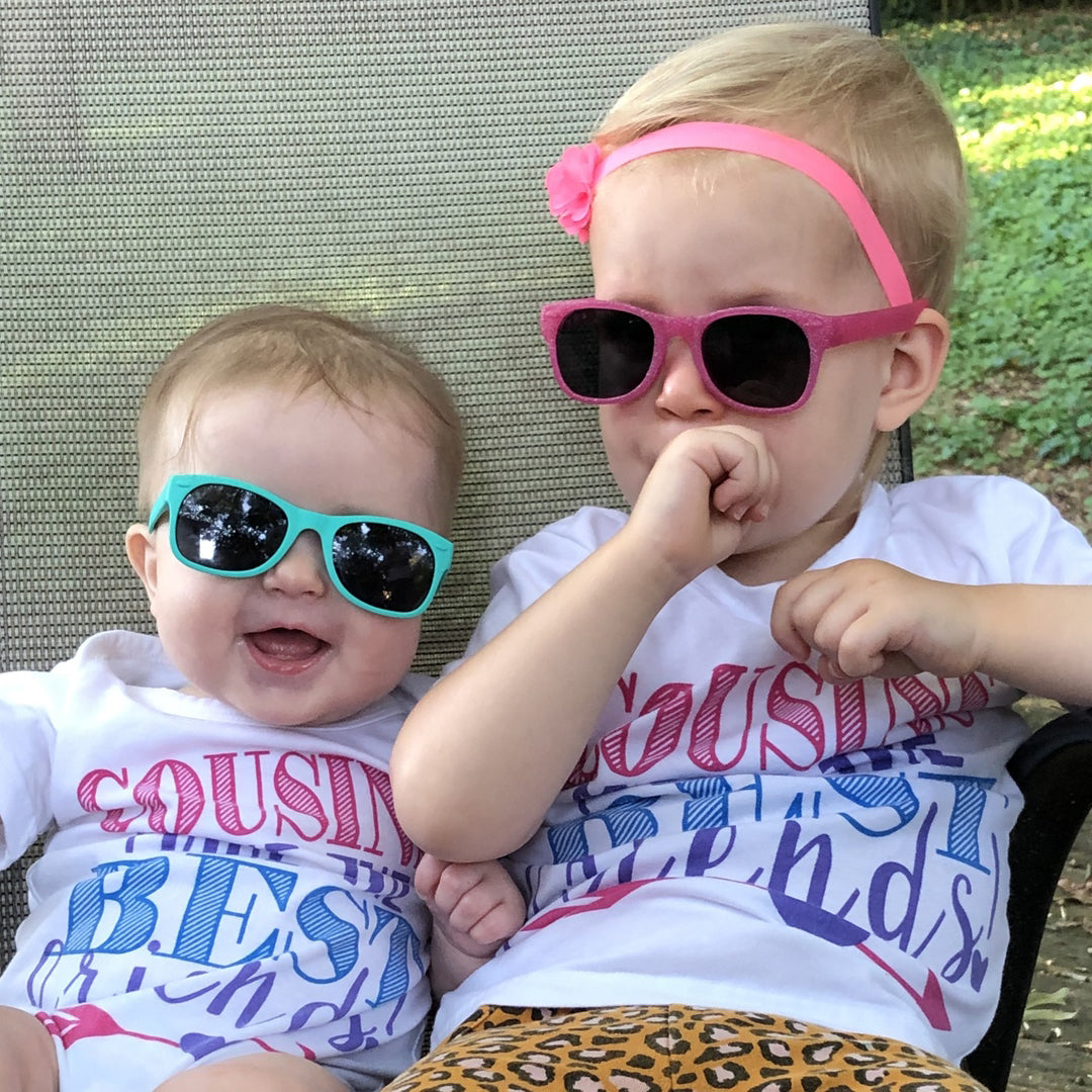 Kelly Kapowski Pink *Glitter* Toddler Shades by ro•sham•bo eyewear